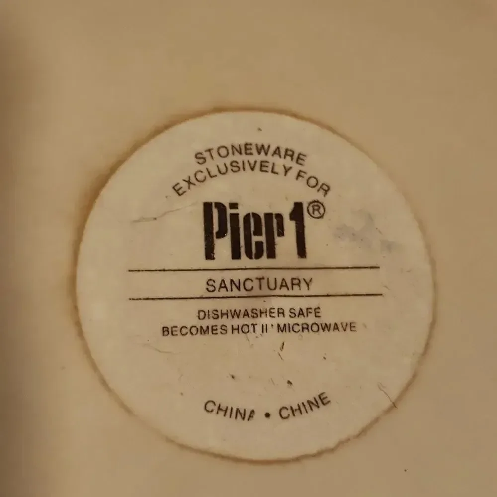 Pier 1 Sanctuary Dinner Plate 11.5